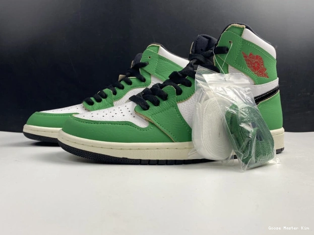 Green Retro 1 Lucky Jordan High DB4612-300 Air 0616
